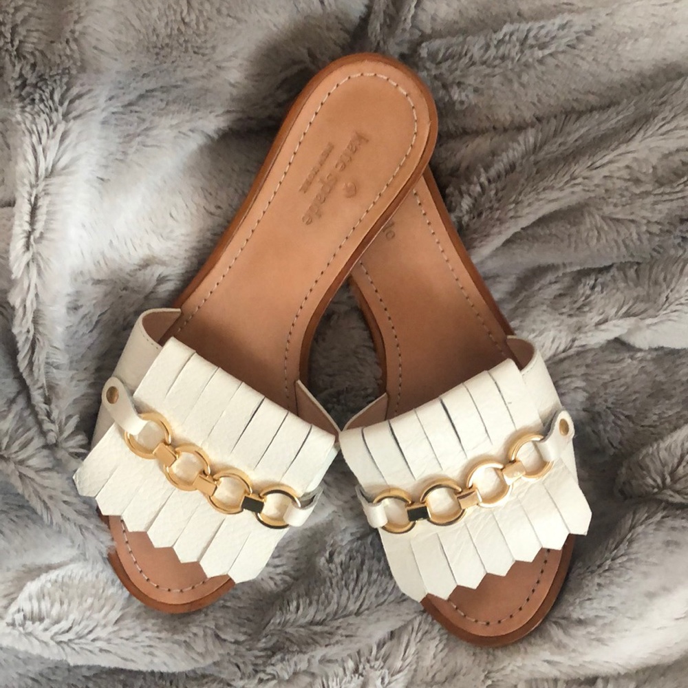 Kate Spade slides, size 9
